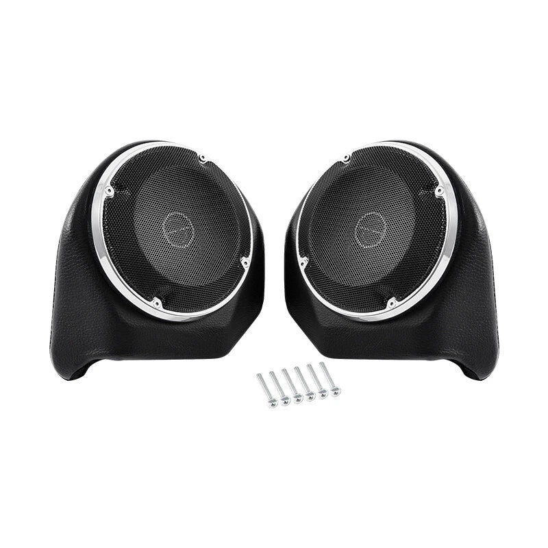 King Trunk Speakers Pod Fit For Harley Touring Electra Glide Ultra Limited 14-25