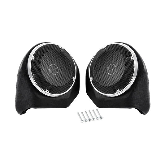 King Trunk Speakers Pod Fit For Harley Touring Electra Glide Ultra Limited 14-25