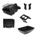 King Trunk Backrest Rack Mount Plate Docking Kit Fit For Harley Touring 14-26 25