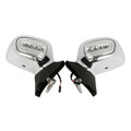 Rear View Mirrors W/ LED Signal Light Fit For Honda Goldwing GL1800 2001-2017 16