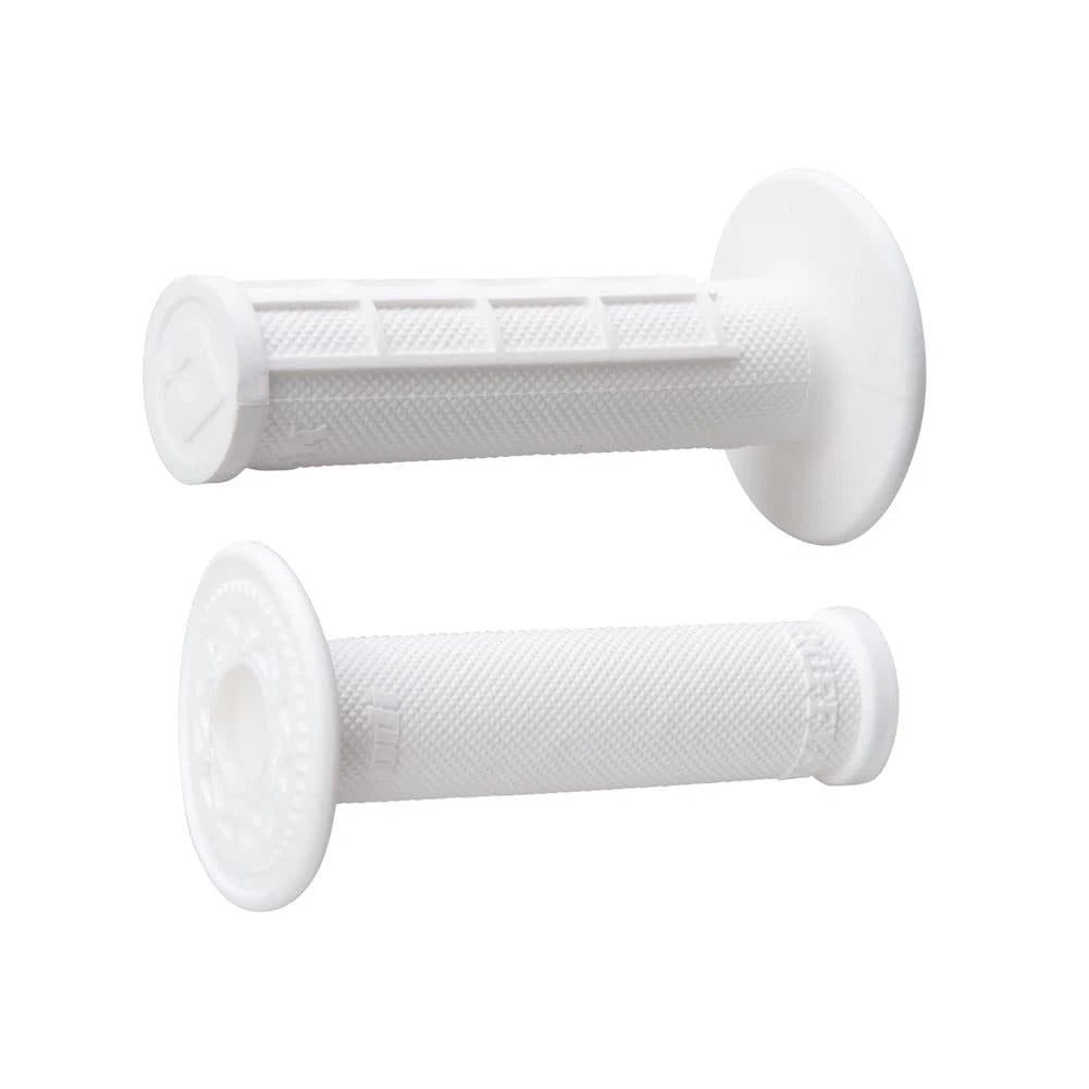 Odi H01RFSW Pro Edition Half-Waffle MX Grips White