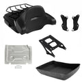 Chopped Trunk Backrest Mounting Rack Docking Kit Fit For Harley Road Glide 14-26