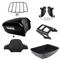 Matte King Trunk Luggage Pad Rack Mount Docking Fit For Harley Touring 2009-2013