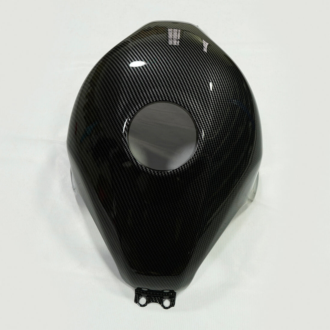 Black Carbon Fiber Fuel Gas Tank Cover Fairing Fit For Honda CBR600F4i 2001-2007