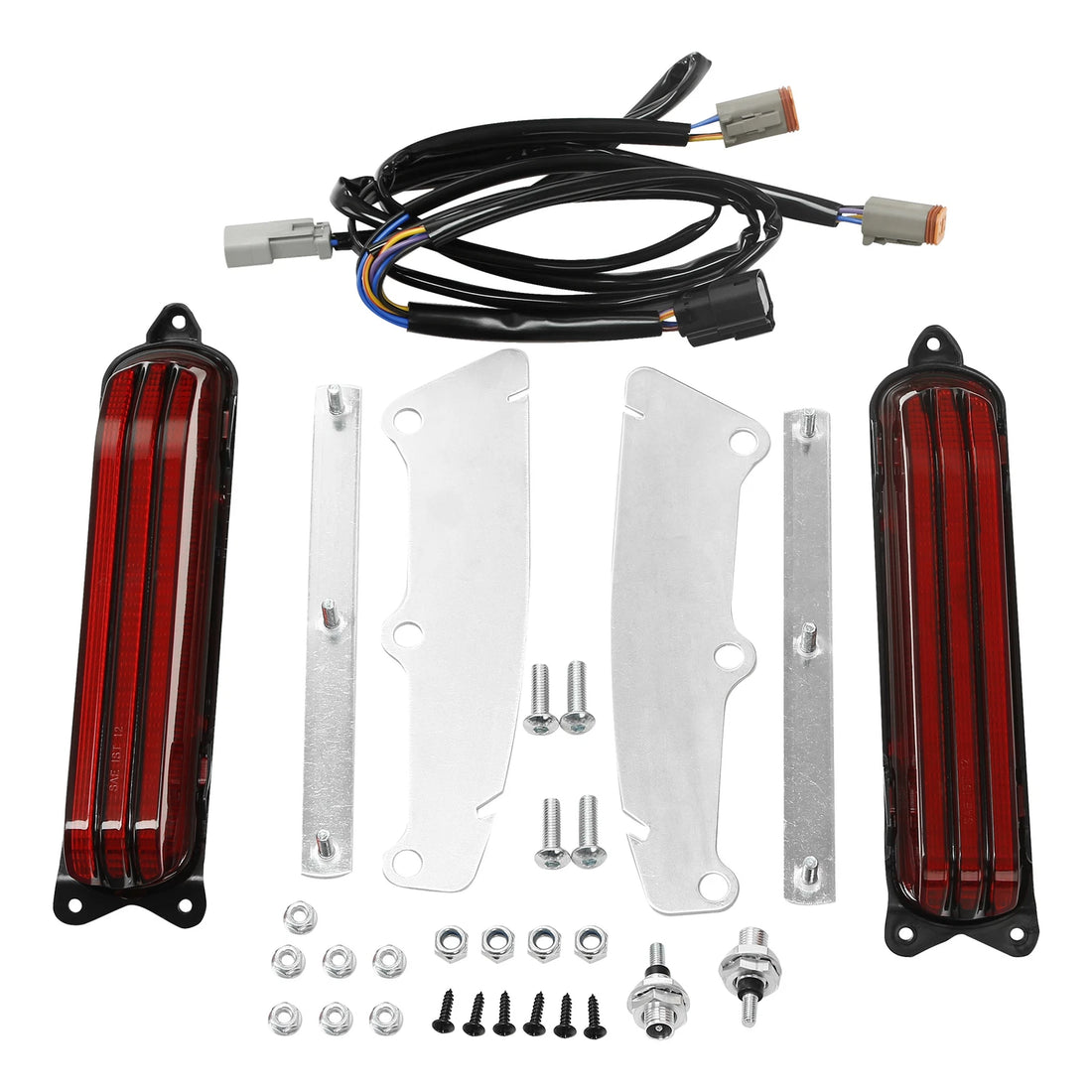 Rear Fender Fascia LED Brake Turn Tail Light Fit For Harley Electra Glide 14-24