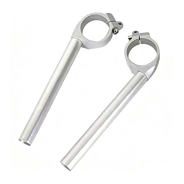 Motorcycle Clip Ons Clip On Fork Handlebar For Yamaha Yzf R6 2006-2016 Silver