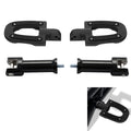 Passenger Footpeg Mount and Peg Kit Fit For Harley Softail Slim Fat Boy 18-25