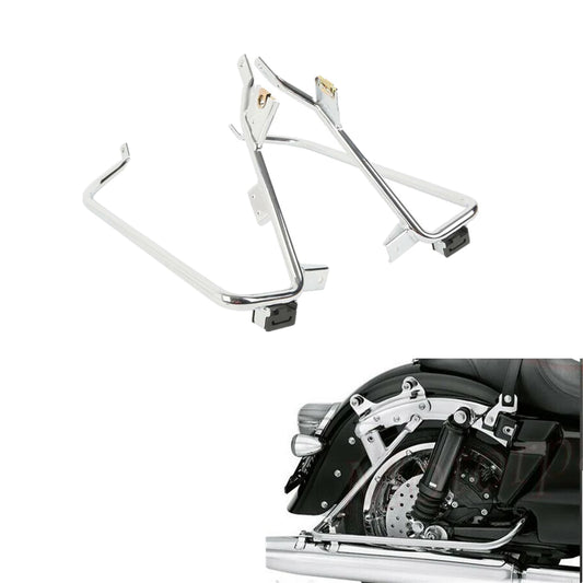 Saddlebag Support Brackets Fit For Harley Street Electra Road Glide King 09-13