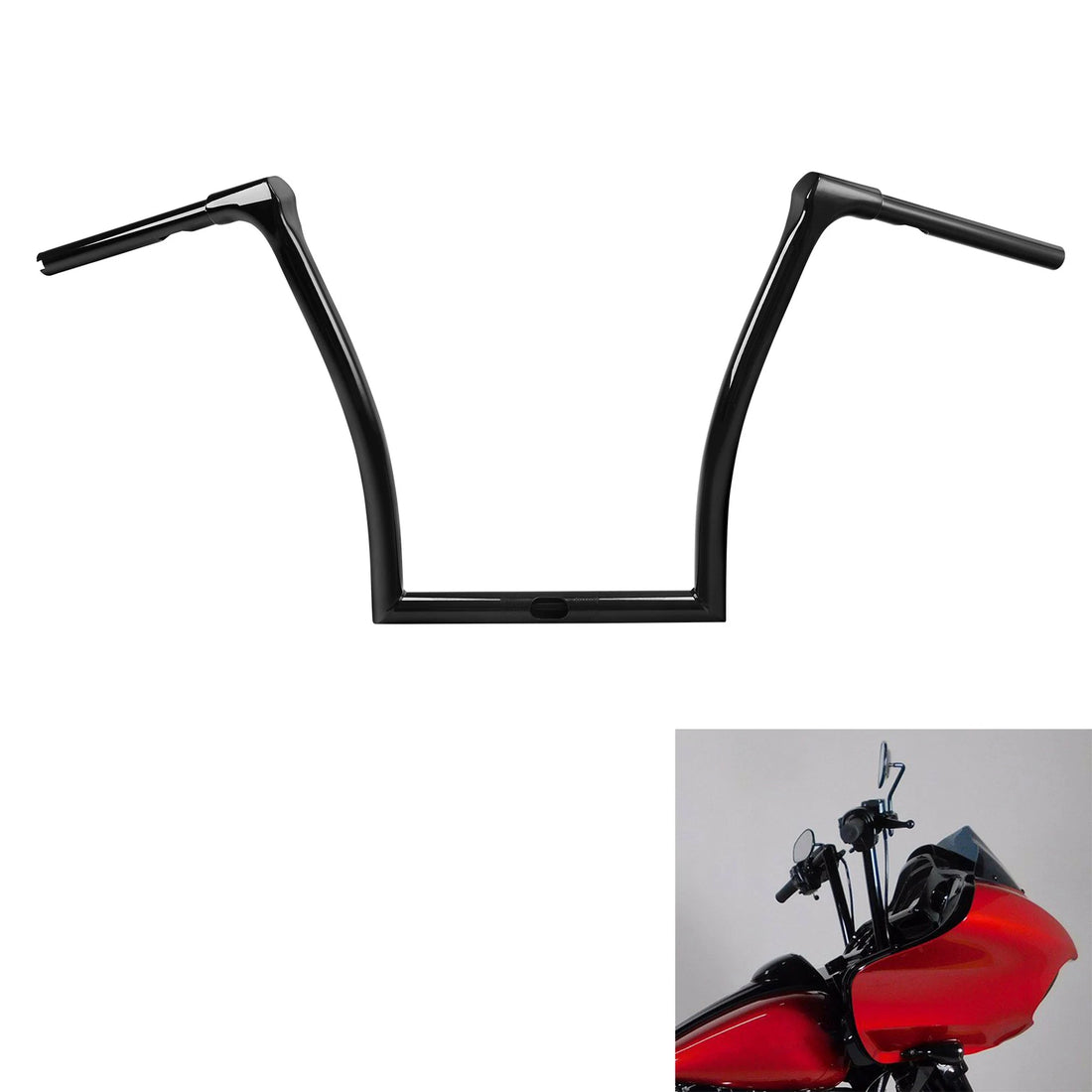 13" Rise Fused Bar 1 1/4" Handlebar Fit For Harley Road Glide Fltrx 2015-2023