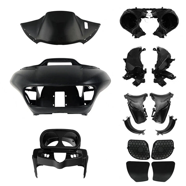 Matte Speaker Box Air Duct Instrument Fairings Fit For Harley Road Glide 2015-23