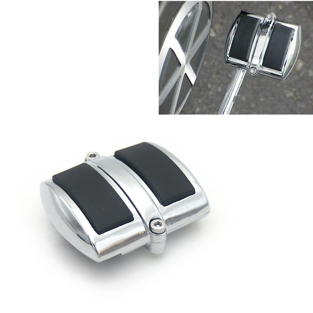 Chrome Brake Heel Shift Pedal Pad Cover For Suzuki Boulevard M50 C50 C90 Intrude