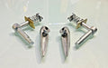 For Lambretta Side Panel Handle Lever Complete LI TV Series 1 2 Polished Alloy