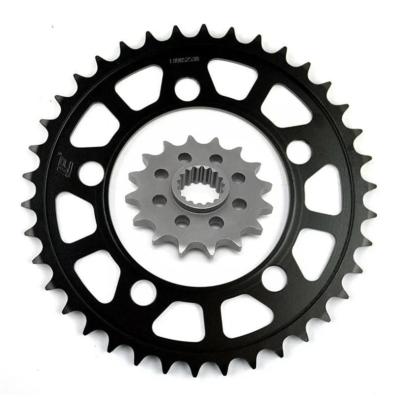 525 16T/38T Front Rear Motorcycle Sprocket for 990 Super 2012 2013