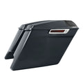 5" Stretched Saddlebags Fit For Harley Touring Road Glide 2014-2023 Gunship Gray