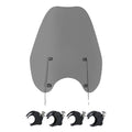 Windshield Windscreen & 41mm Quick-Release Clamps Fit For Harley Dyna Softail