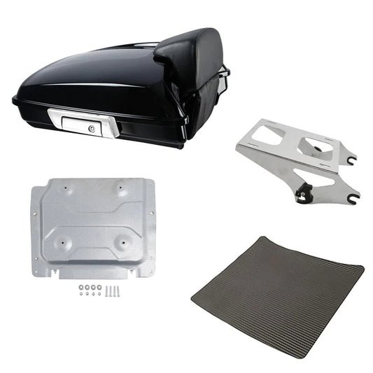 Razor Trunk Backrest Mount Rack Fits For Harley Touring Electra Glide 2014-2026
