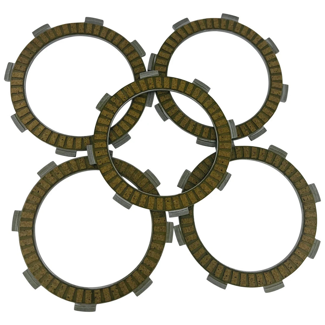 5PCS Friction Clutch Discs Plates For Kawasaki KL110 KSR110 03-13 KLX110 02-22