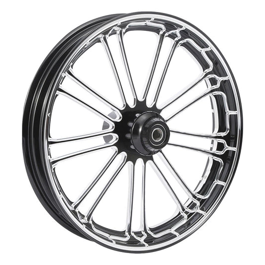 30" Front Wheel Rim & Single Disc Wheel Hub Fit For Harley Street Glide 1997-21