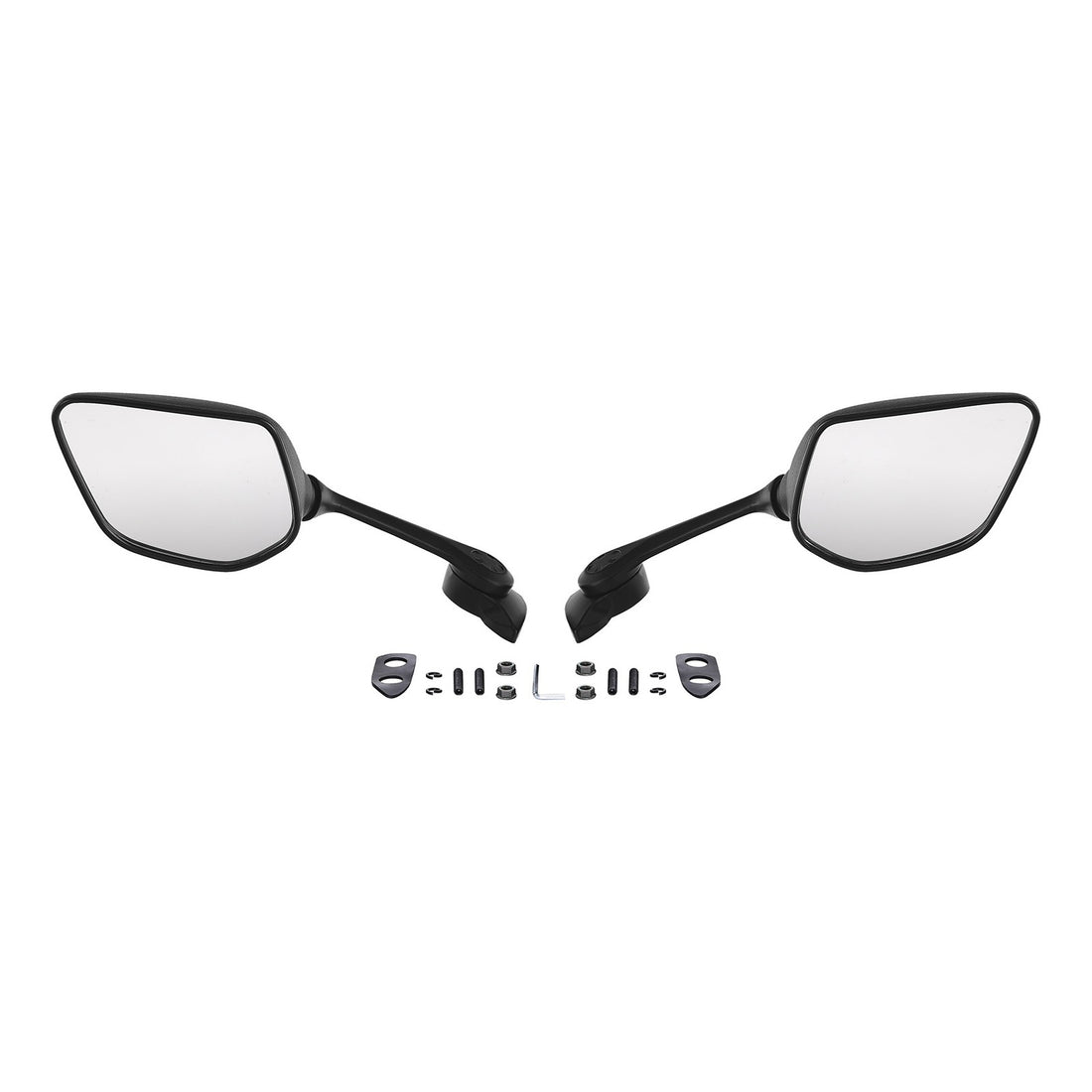 Black Rear View Mirrors Fits For Yamaha YZF-R7 YZFR7 Yzf R7 2022-2025 2022 2023