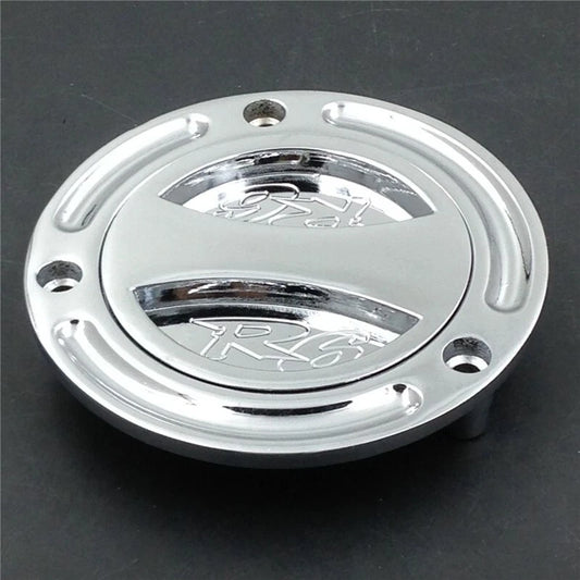 Motorcycle Keyless Fuel Caps Fits Yamaha YZF-R6 1999-2019 R6S 2006-2009 Silver