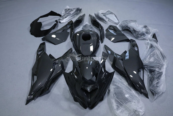 Black Carbon Fiber Fairing Kit +Tank For 2023-2025 Kawasaki Ninja ZX4R 4RR ZX400