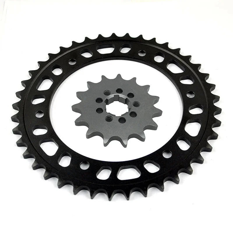15T/43T Front Rear Sprocket For Suzuki XF650 V,W,X,Y,K1,K2 Freewind 97-02