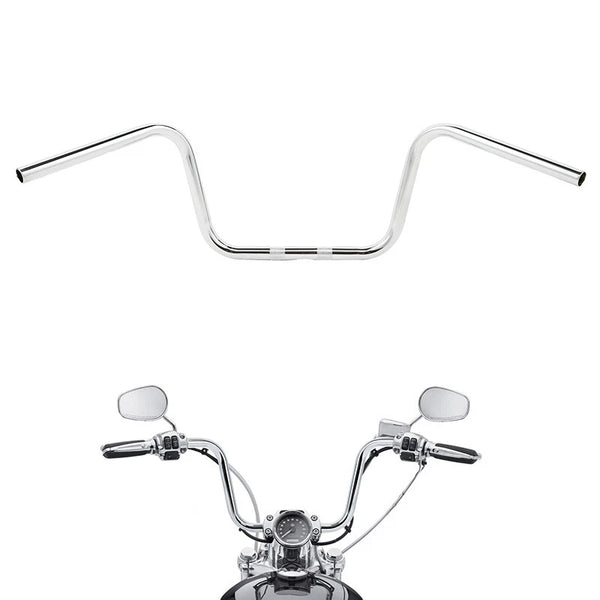 10" Rise Ape Hanger 1" Handlebar Fit For Harley Heritage Softail Sportster XL883