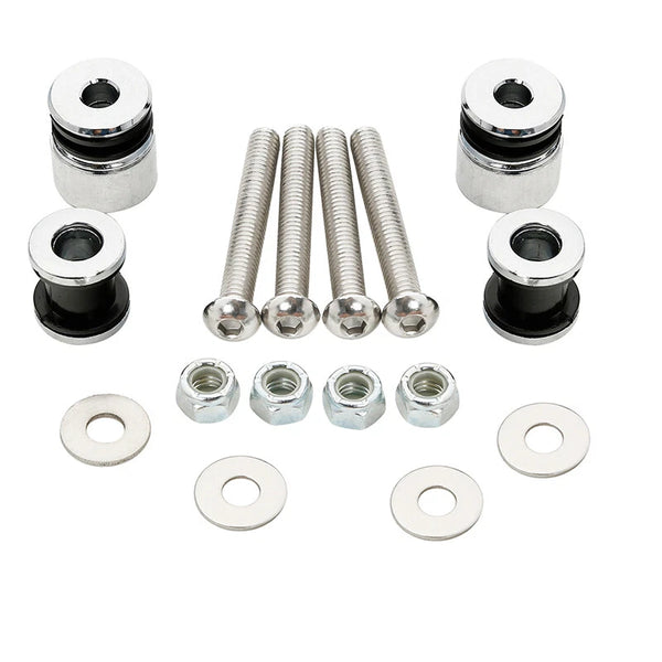 Sissy Bar Rack Docking Hardware Kit For Harley Softail Flstc Fxstsb Fxstc Flstf