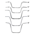 10 12'' 14'' 16'' 18'' Rise Ape Hanger Handlebar Fit For Harley Softail Heritage