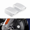 Chrome Front Brake Caliper Insert Set Cover For Harley Touring Street Glide Flhx