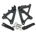 For 2009- 2014 Yamaha YZF R1 Motorcycle Passenger Front Foot Peg Bracket Black