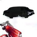 Black 6" Wave Windshield Windscreen For Harley Flht Flhtc Flhx Touring 1996-2013
