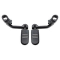 1 1/4'' Long Angled Highway Engine Guard Footpegs Foot Pegs Mount Fit For Harley