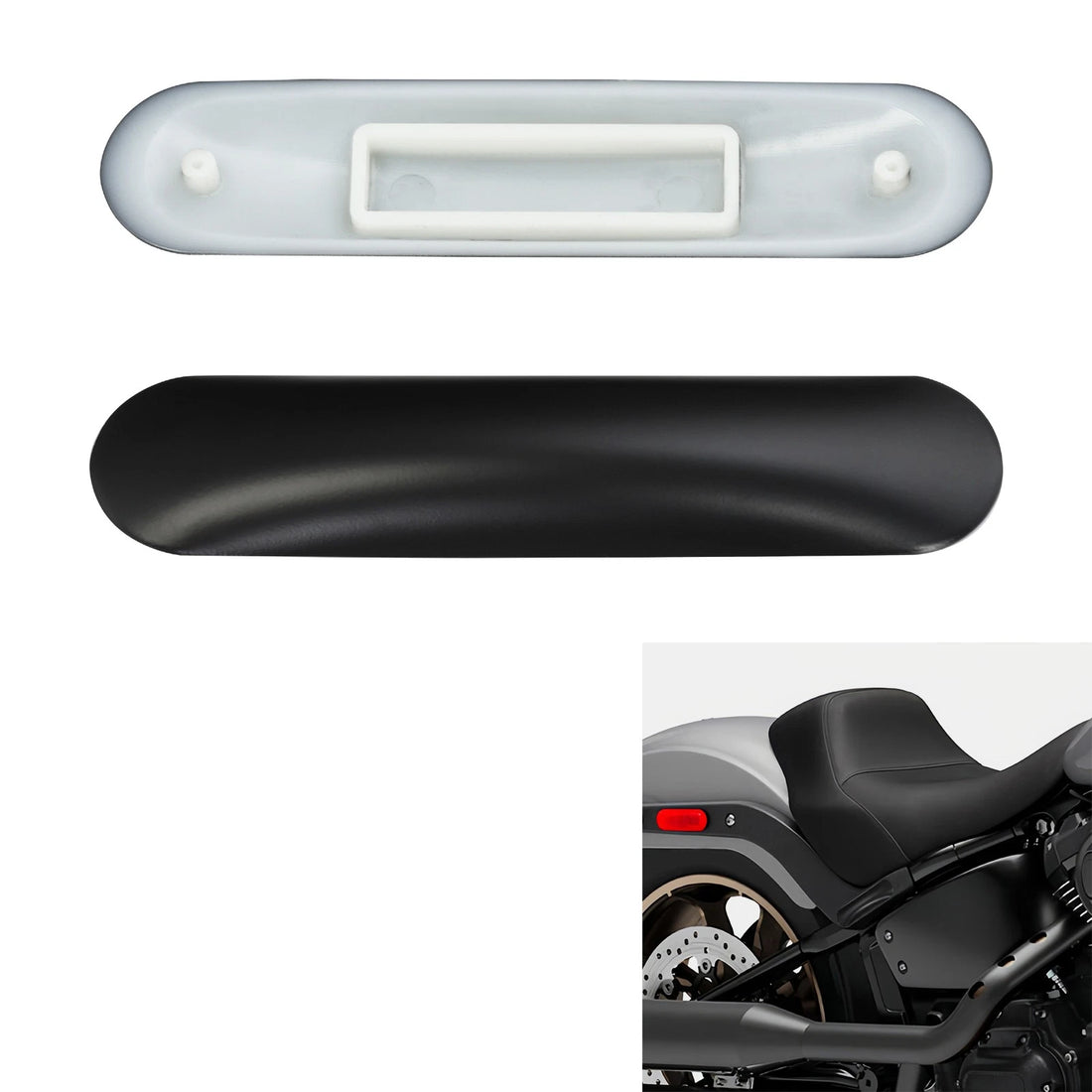 Matte Black Frame Trim Covers Fit For Harley Breakout 2018-25 Low Rider ST 22-25