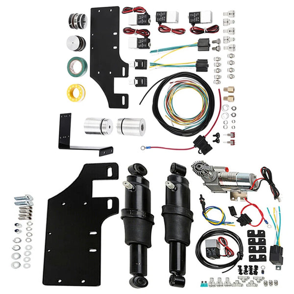 Front Air Ride Lowering Kit Rear Suspension Fit For Harley Street Glide 14-2025