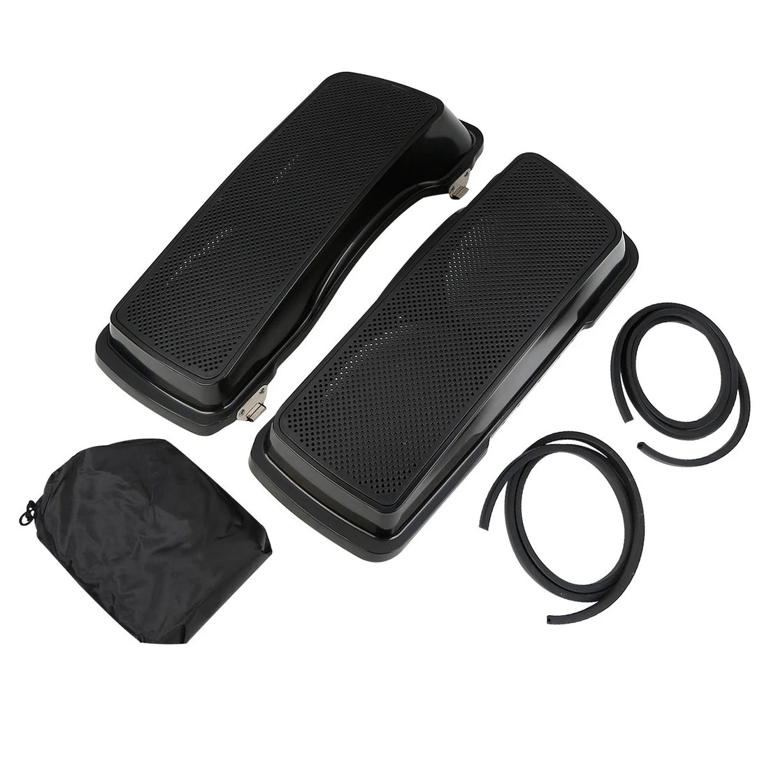 Unpainted Hard Saddlebag Dual 6"x9" Speaker Lids Fit For Harley Touring 94-2013