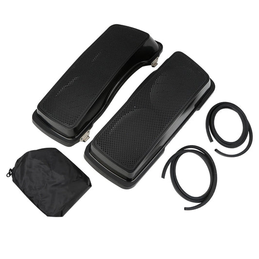 Unpainted Hard Saddlebag Dual 6"x9" Speaker Lids Fit For Harley Touring 94-2013