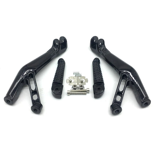 For Yamaha YZF-R6 2017-2022 YZF-R7 2022-25 Passenger Rear Foot Peg Bracket Black