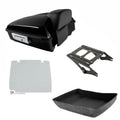 Chopped Trunk Backrest Mount Plate Fit For Harley Touring Street Glide 2014-Up
