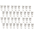 Tusk NPK-Q3-SL19e9-223013 Impact Wheel Replacement Spoke Nipple Kit Front Silver