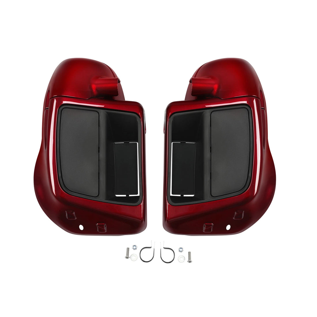 Lower Vented Leg Fairing Fit For Harley Road Glide 2014-2023 Velocity Red Sunglo