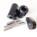 for Kawasaki Ninja ZX6R/ZX600P 2007 2008 Frame Sliders Crash Protector Carbon