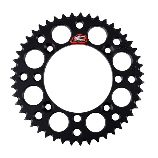 Renthal Rear Sprocket 53 Tooth Black For Husaberg FC450 2004