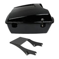 Black Chopped Trunk Latch Mounting Rack Fit For Harley Touring 97-08 07 Touring