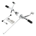 Chrome Forward Control Pegs Lever Linkage Fit For Harley Sportster XL 2004-2013