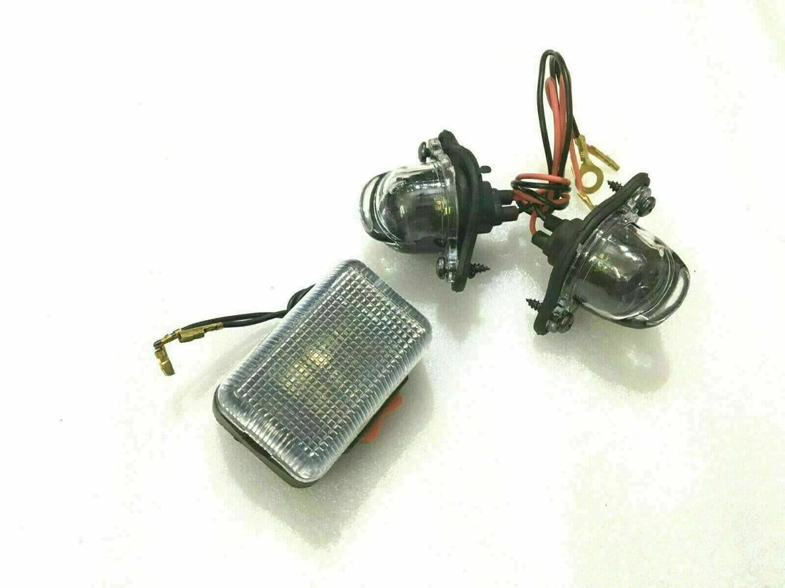 Number Plate Light + Roof Lights Set For Suzuki Samurai Gypsy Sierra SJ410 SJ413