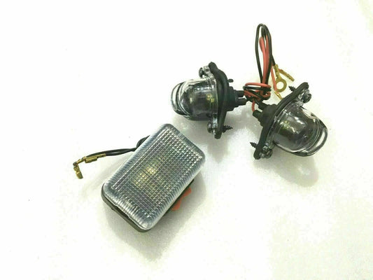 Number Plate Light + Roof Lights Set For Suzuki Samurai Gypsy Sierra SJ410 SJ413
