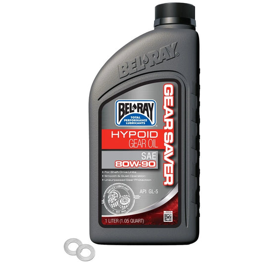 Tusk 204-412-01365f20-76f1c1 Drivetrain Oil Change Kit with Bel-Ray Oil