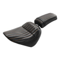Black+Orange Rider & Passenger Seats Fit For Harley Street Bob Fxbb 2018-2024 23