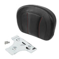 Black Sissy Bar Passenger Backrest Fit For Harley Touring Street Road Glide